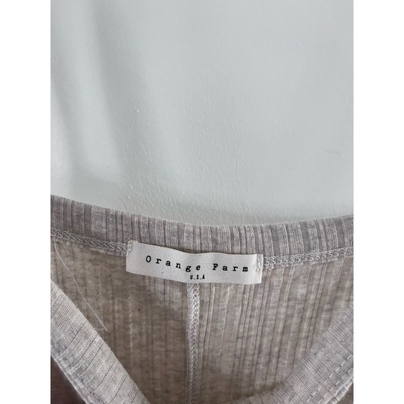 Orange Farm Ribbed Overalls - Picture 7 of 7